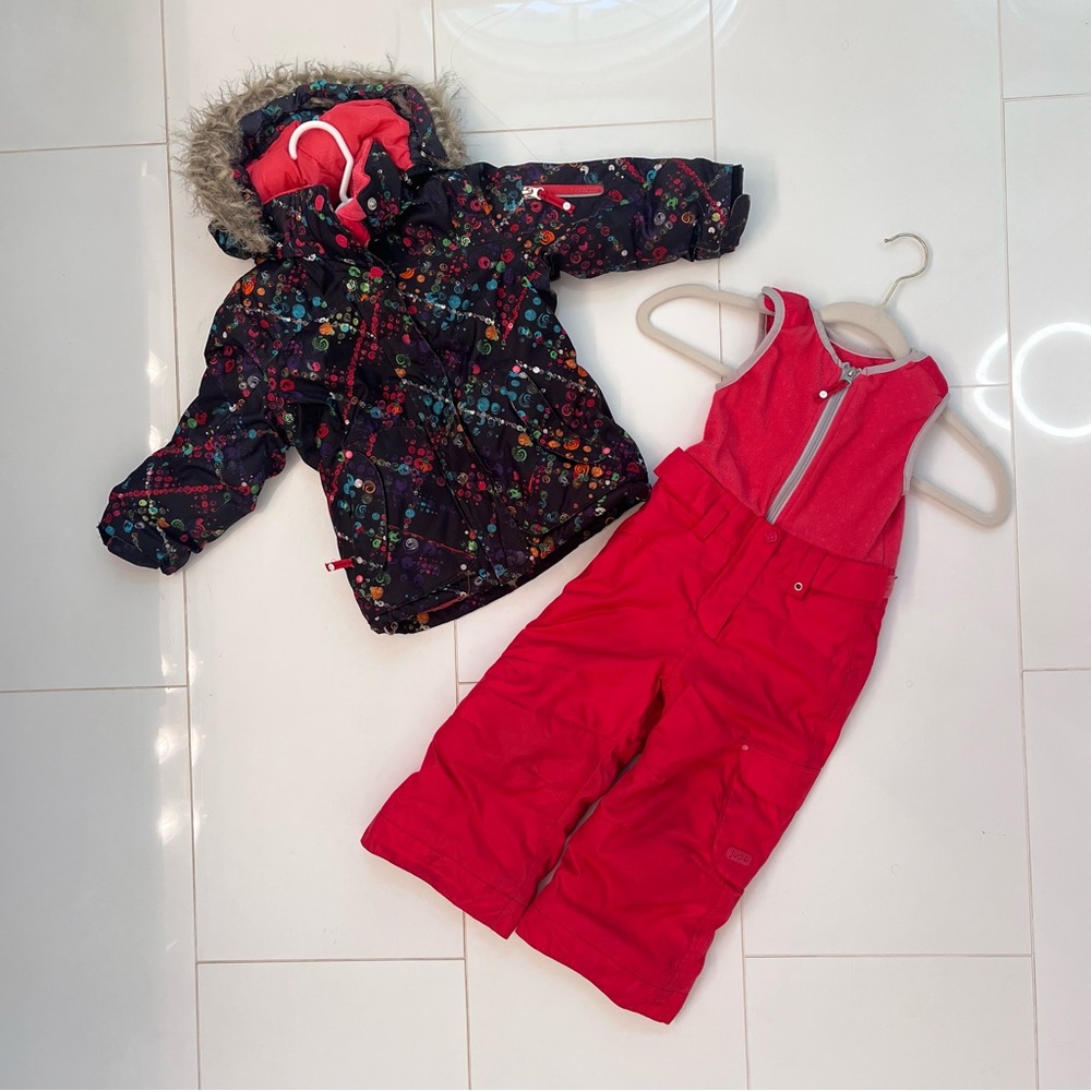 JUPA Snowsuit Set: Sz 2 Ski Jacket and Snow Pants
